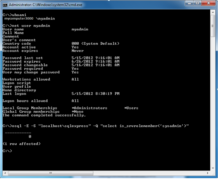 SQL Server Local Authorization Bypass