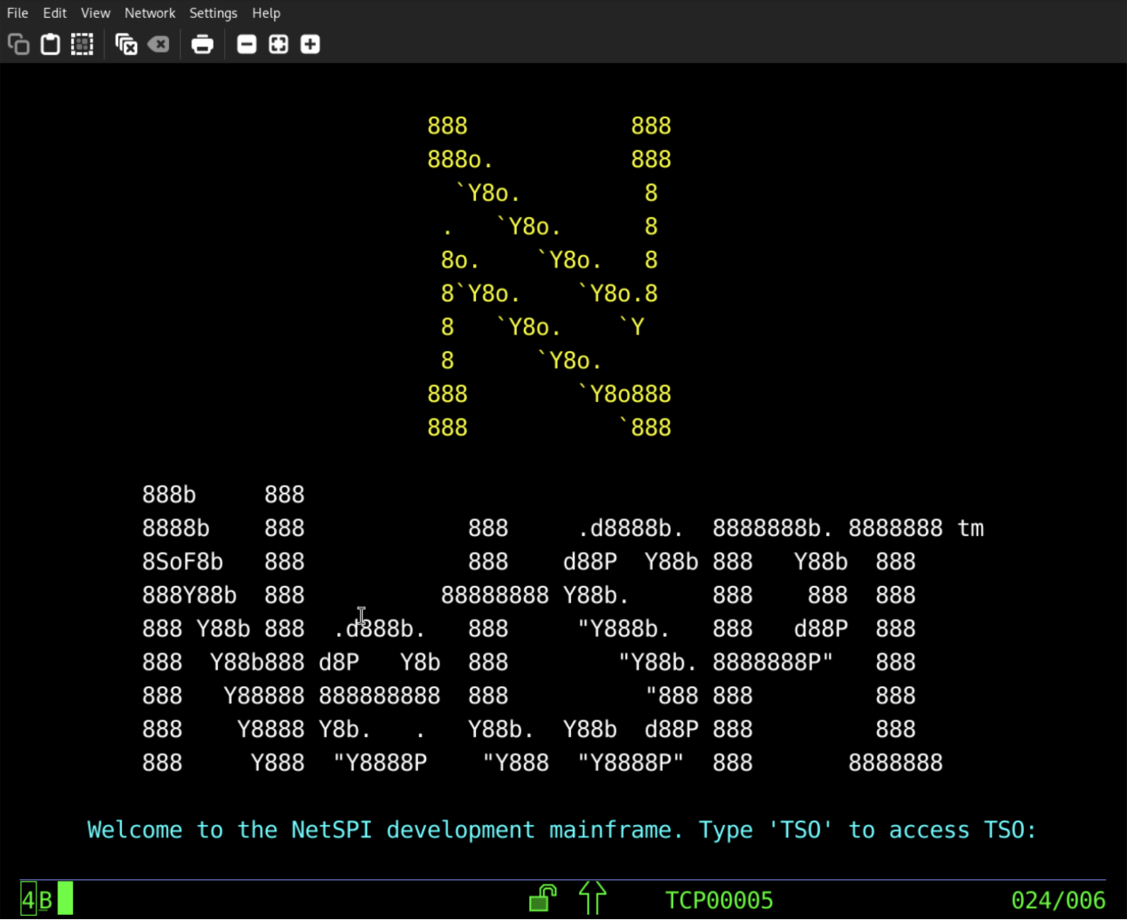 Image of NetSPI testing LPAR